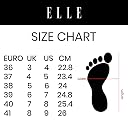 Elle Women Pump Shoes, Colour-Brown, UK-7 gallery image