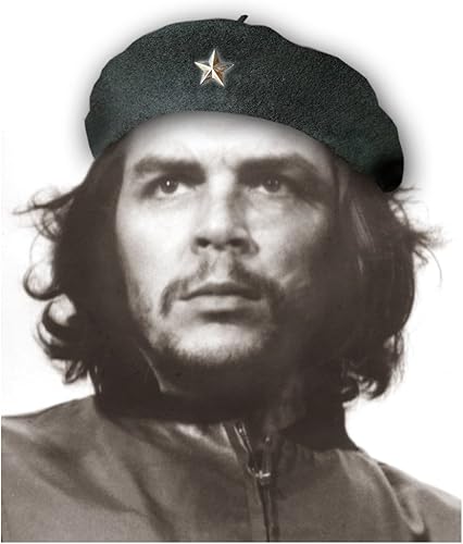 Che Guevara Store Boina negra original boina estrella plateada