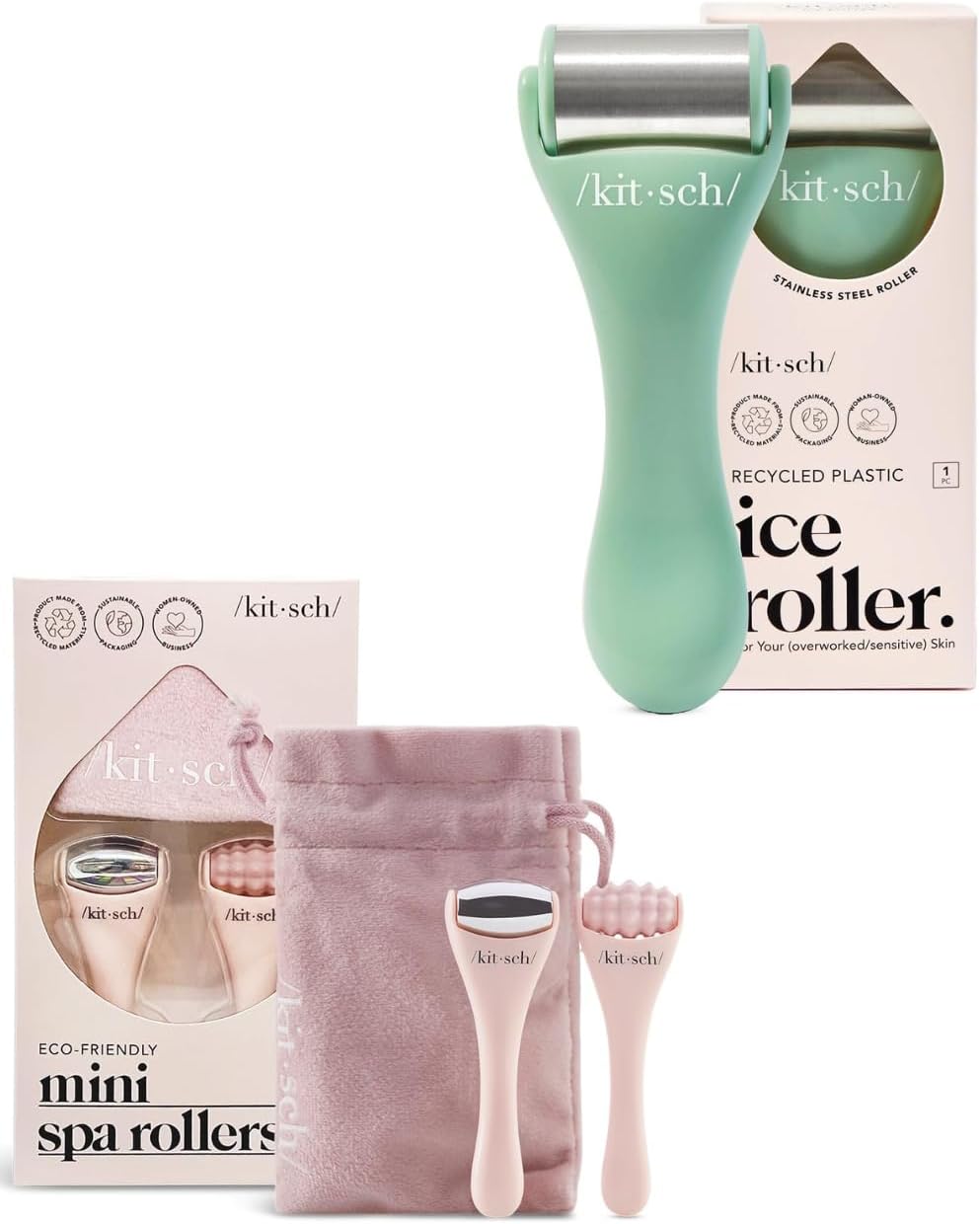 KitschIce Roller & Mini Ice Roller for Face with Discount