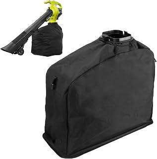 Leaf Bag Replacement Part # 205110001 Compatible with Ryobi 40V Vac Attack Leaf Blower Vacuum Mulcher RY40405 RY40405VNM - for Ryobi Leaf Blower & Vacuum Accessories (Black)
