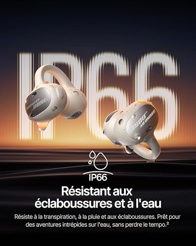 Baseus Inspire XC1 Open Ear Headphones, Sound by Bose, Hi-Res LDAC & HiFi4, Ultra-Lightweight, Dolby Audio, 4-Mic AI Clear Calls, 40H Play time, IP66 Waterproof, Bluetooth 6.1, Starlight Off-White - 7