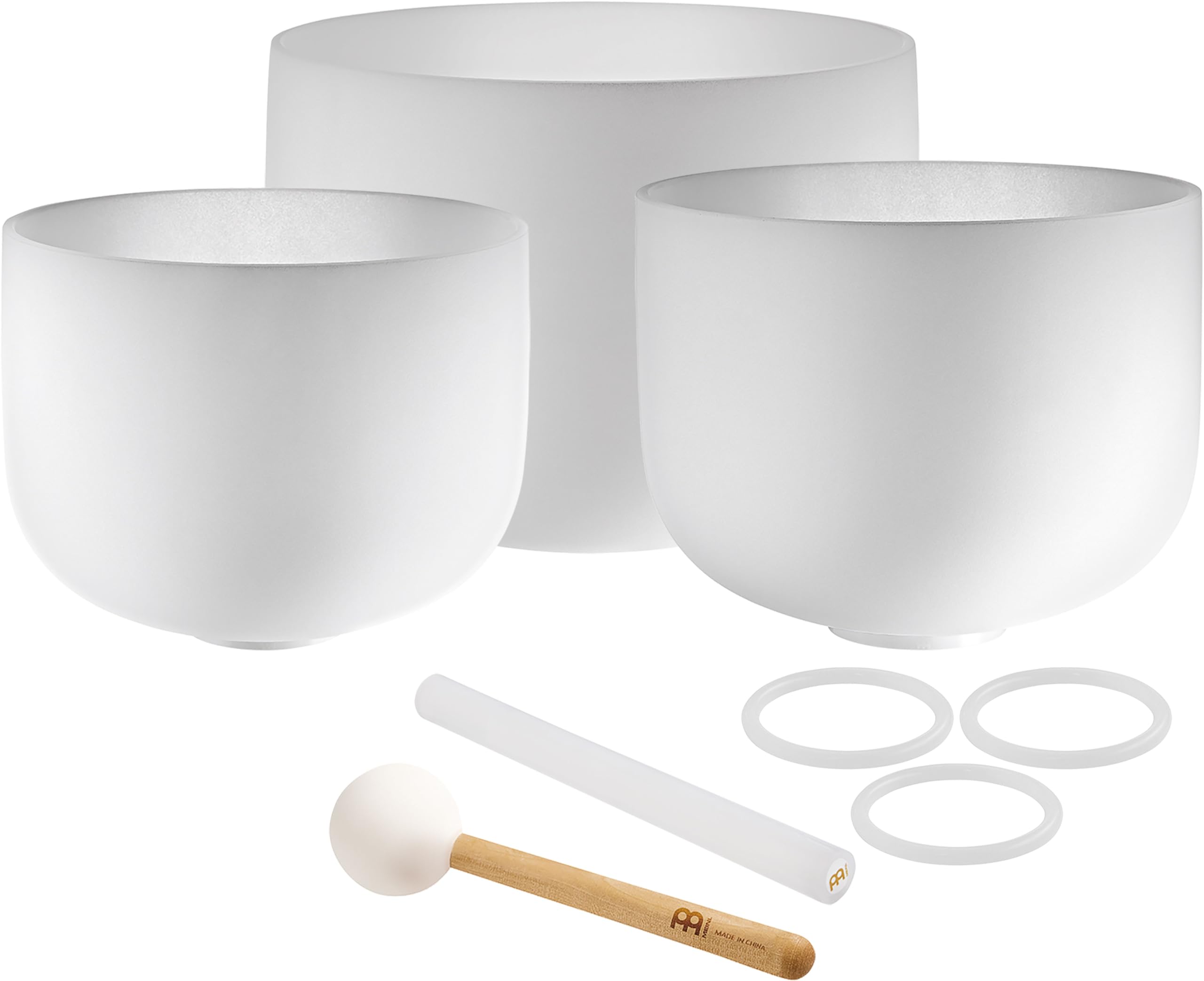 Amazon.com: Meinl Sonic Energy Crystal Singing Bowl 3-pc Set with