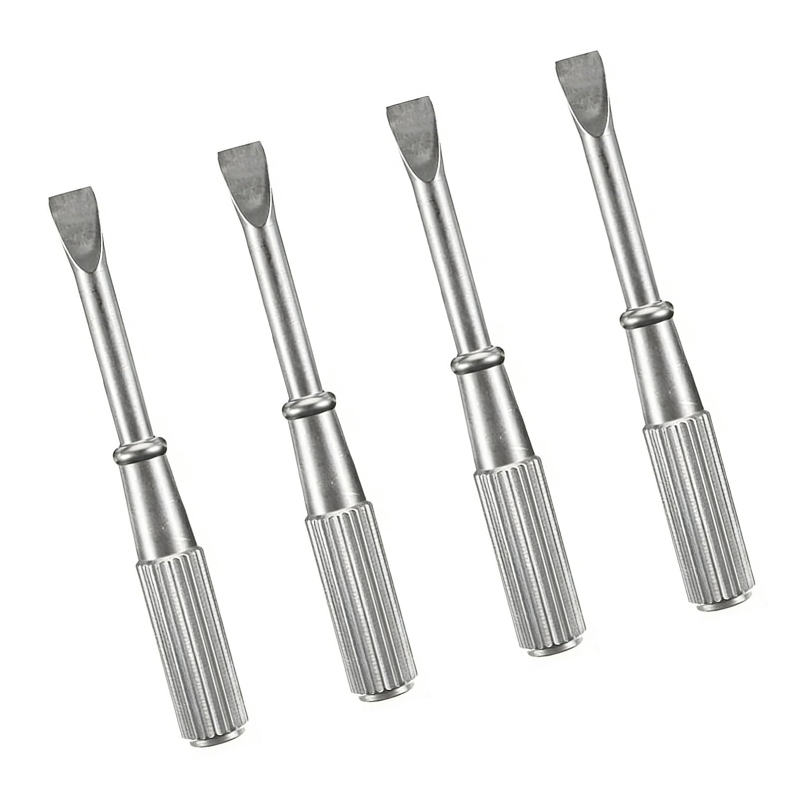 Zbiianxer 4 Pieces Screwdrivers For Timepiece And Featuring Smooth Miniature Screwdrivers