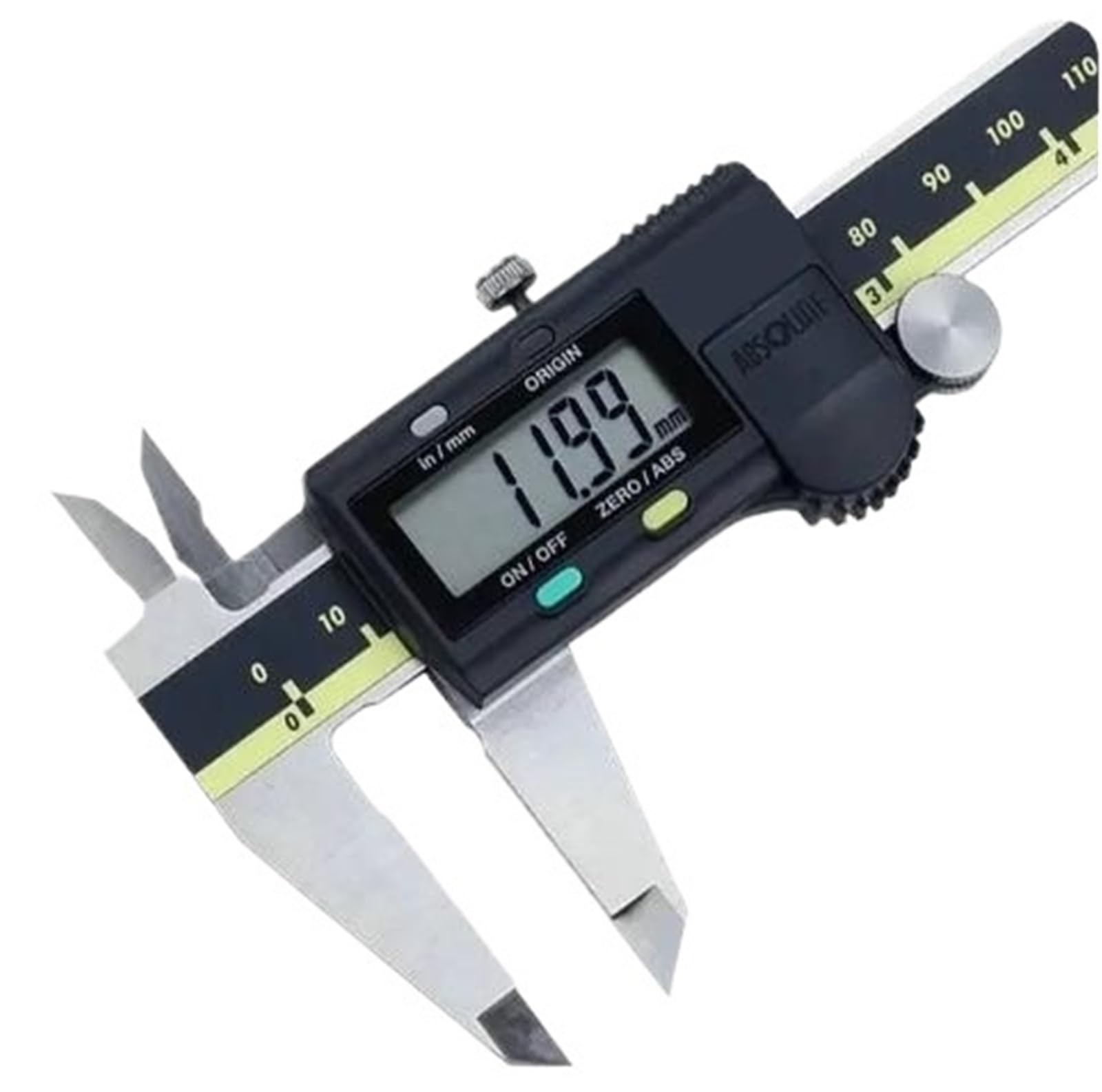 1 x cyfrowy suwmiarka ze stali nierdzewnej 150 mm, bezwzględna suwmiarka Digimatic 6 cali 500-196-30(0-300 MM)