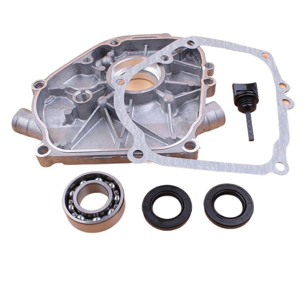 1 Uds. Kit de Tapa Aceite con Sellos rodamiento Bolas cigüeñal for GX160 GX200 Chino 168F 5.5HP 6. Generador Motor cortacésped