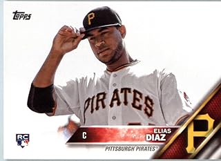 2016 Topps Series 2 #504 Elias Diaz Pittsburgh Pirates Baseball Rookie Card