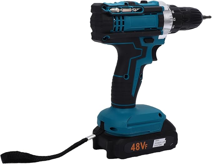 Taladro Inalámbrico Horett, 2 Velocidades, con 2 Baterías y Cargador miniatura 7