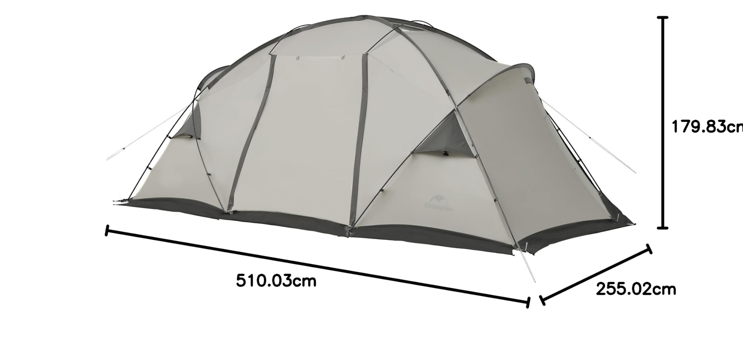 Naturehike Massif - Tienda de campaña caliente con gato para estufa, tienda de campaña para 4 estaciones para acampar con gato de estufa, UPF50+, impermeable, resistente al viento, para 2 personas, 4