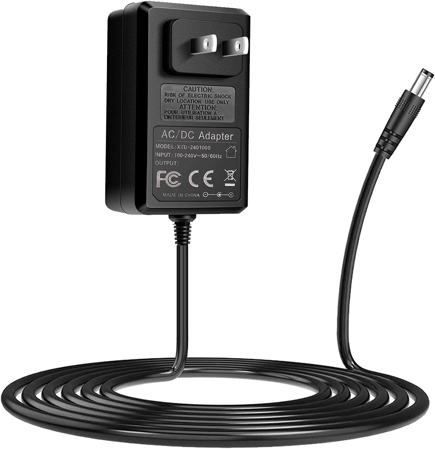 Adapter Replacement for Celestron 18778 AC Power Adapter Compatible with NexStar 4SE 5SE 6SE 8SE 130SLT 127SLT LCM 114LCM 90LCM Power Cord【10 Feet Long】