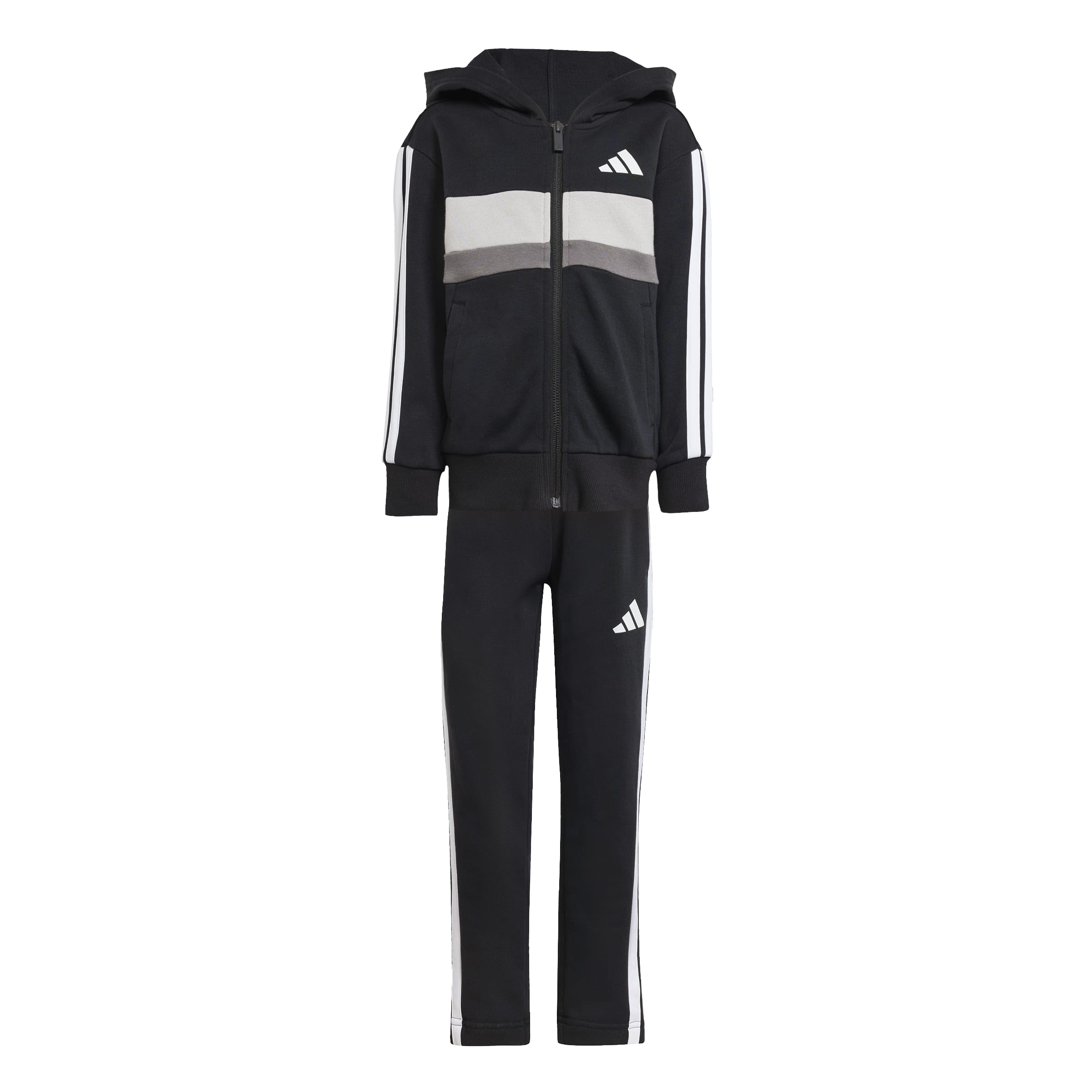 adidas Seasonal Essentials Tiberio 3 Stripes Fleece Survêtement Mixte enfant