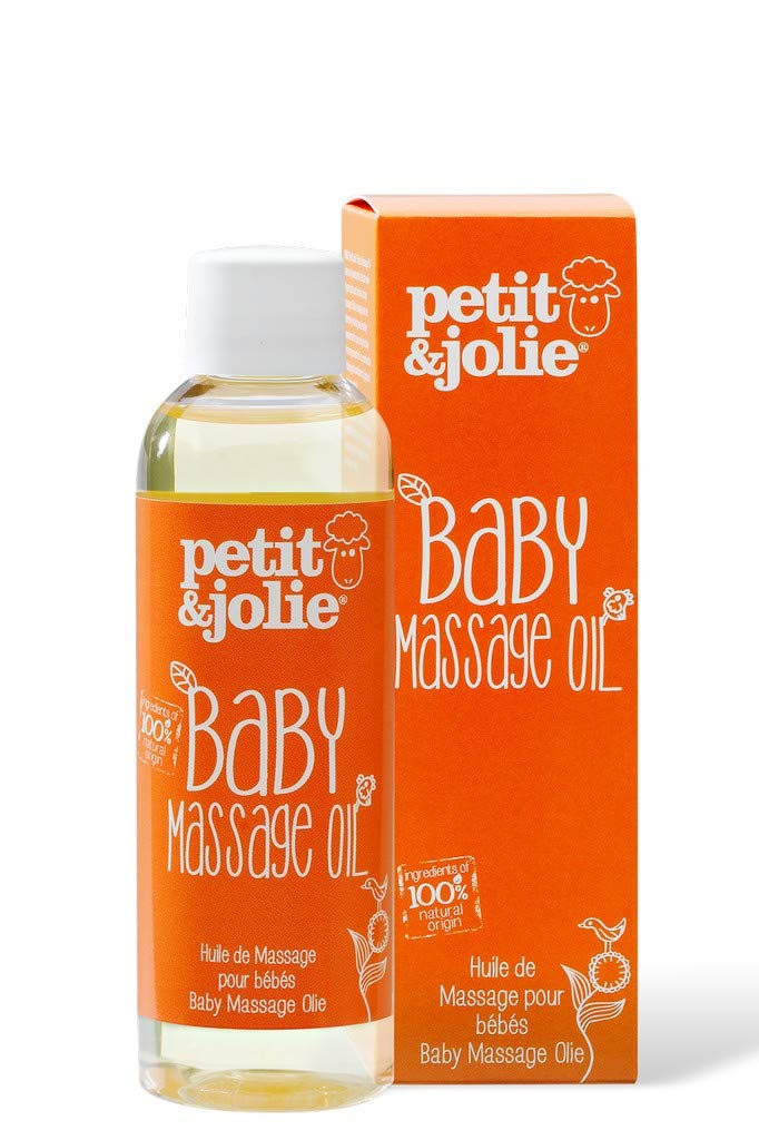 Petit&Jolie Baby Massage Oil 100ml - Tutto Naturale, Testato e Certificato