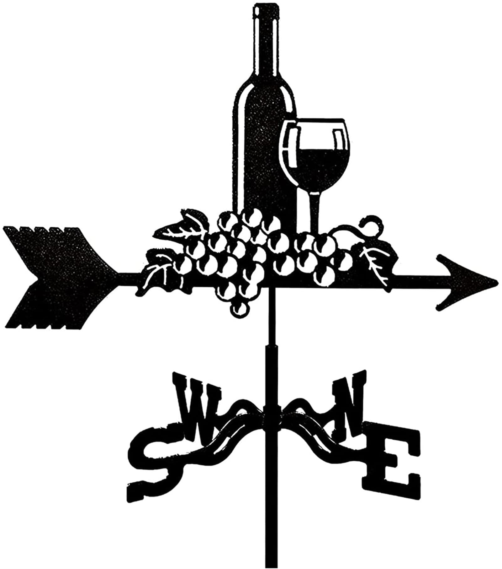 Geit Metalen Windwijzer Outdoor Rvs Weer Vane Yard Wind Vane
