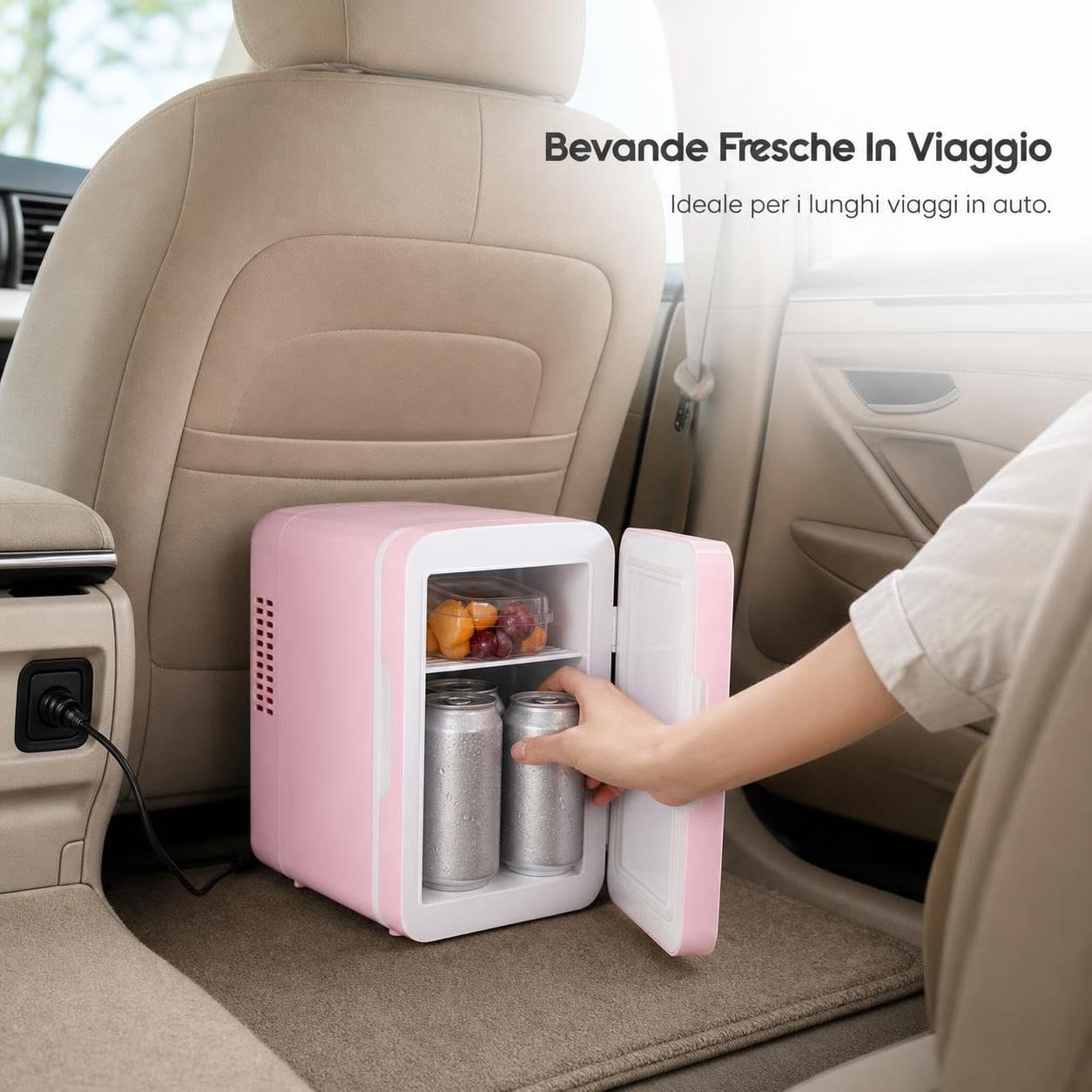 Mini Frigorifero 5L - Frigorifero Portatile per Cosmetici - /100-240V - Per cosmetici