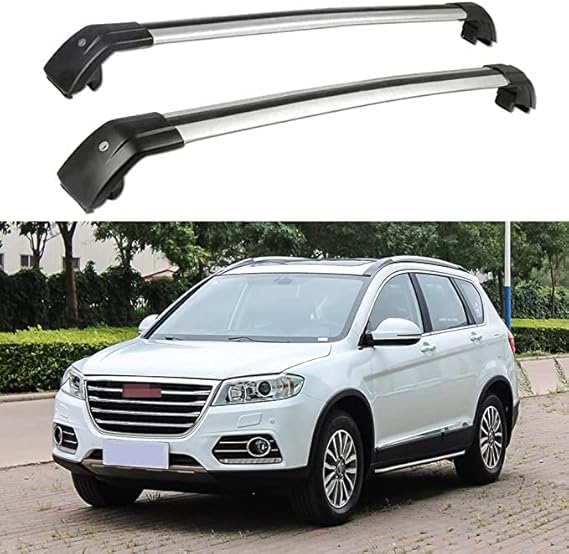 2PCS Aluminium Roof Rack Bars for Haval H6 Sport 2015 2016 2017 2018