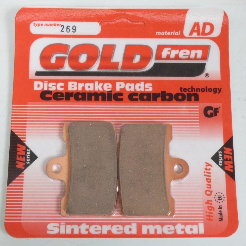 Plaquette de frein Gold Fren compatible Buell 1200 XB-12SS Lightning Long AVG 09-10