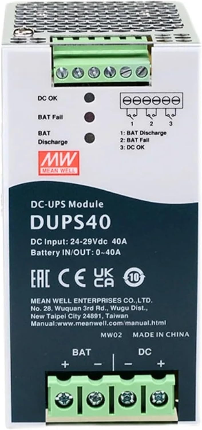 DUPS40 Switching Power Supply 24V 20A DC uninterruptible Guide DC UPS Module Power Supply Switching Power Supply