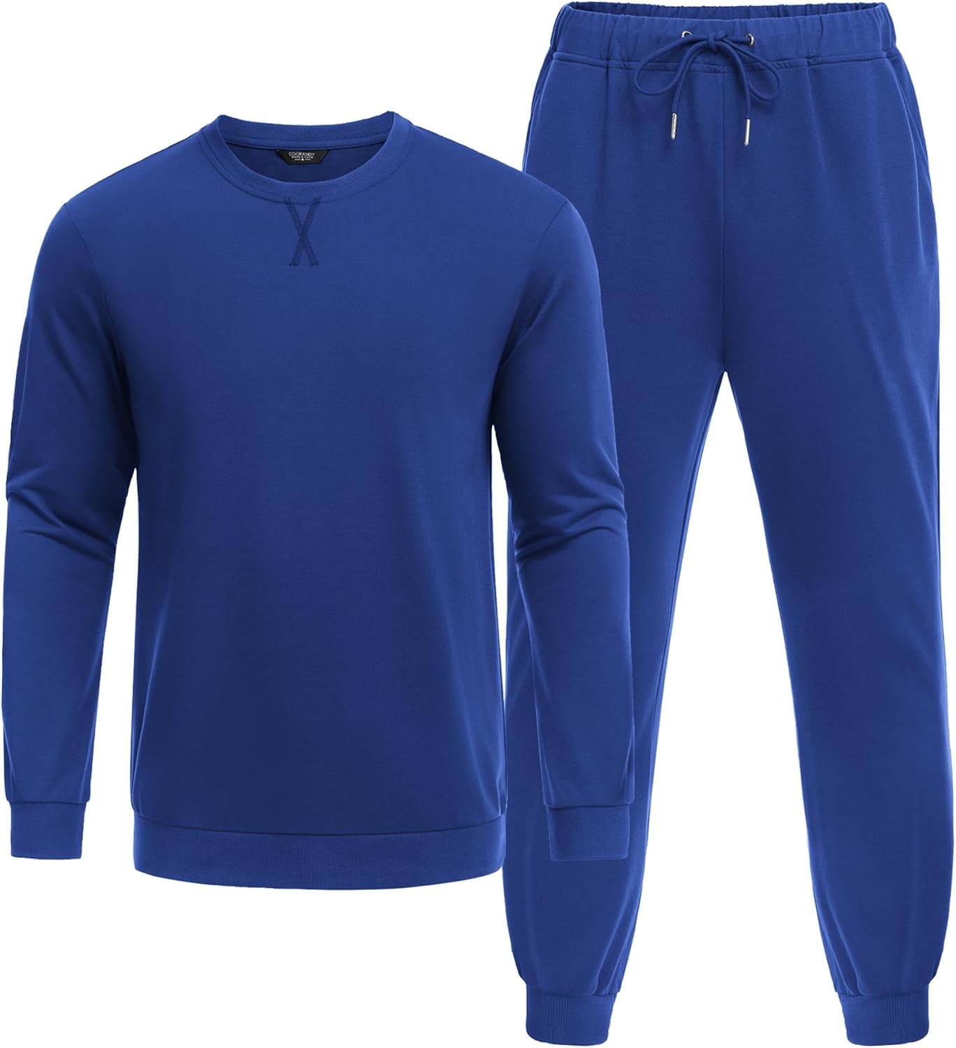 COOFANDY Men's Tracksuit 2 Piece Long Sleeve Pullover Jogging Track Suit Athletic Casual Sweatsuit