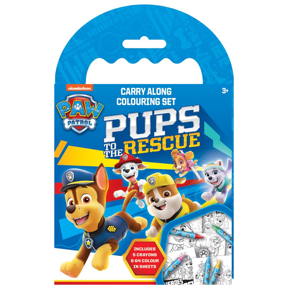Design Group Multi Creative Kids Craft Set Paw Patrol Carry Along