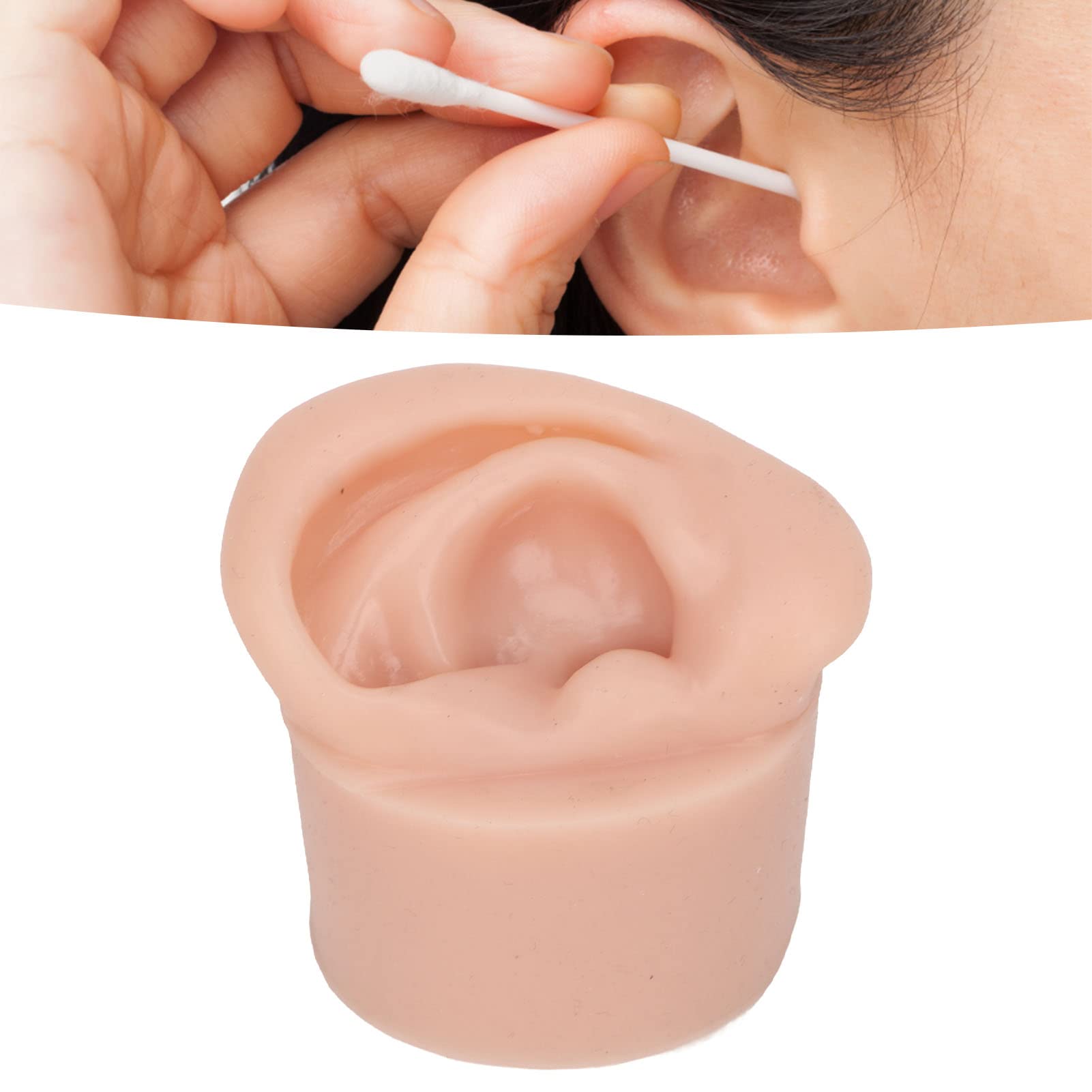 1 paio di orecchini con clip per orecchio con ciondolo di perle a