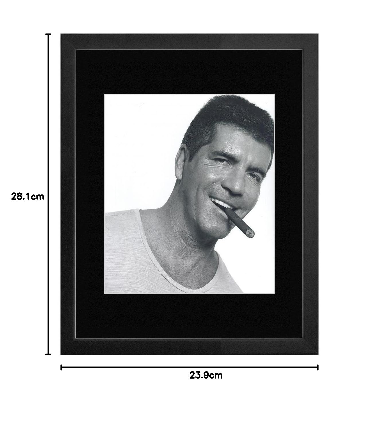 simon cowell cigarette SIMON COWELL - Simon Cowell Smoking A Cigar Mini Poster
