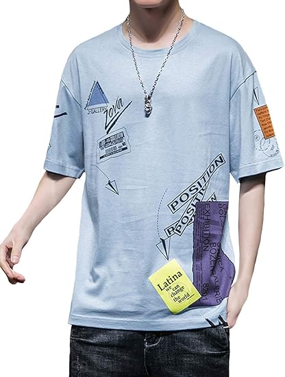Amazon 現品限り サン ブローゼ アートデザイン Tシャツ 半袖 ラウンドネック トップス 綿 M 3xl メンズ Tシャツ カットソー 通販 Amazon 現品限り サン ブローゼ アートデザイン Tシャツ 半袖 ラウンドネック トップス 綿 M 3xl メンズ Tシャツ カットソー 通販