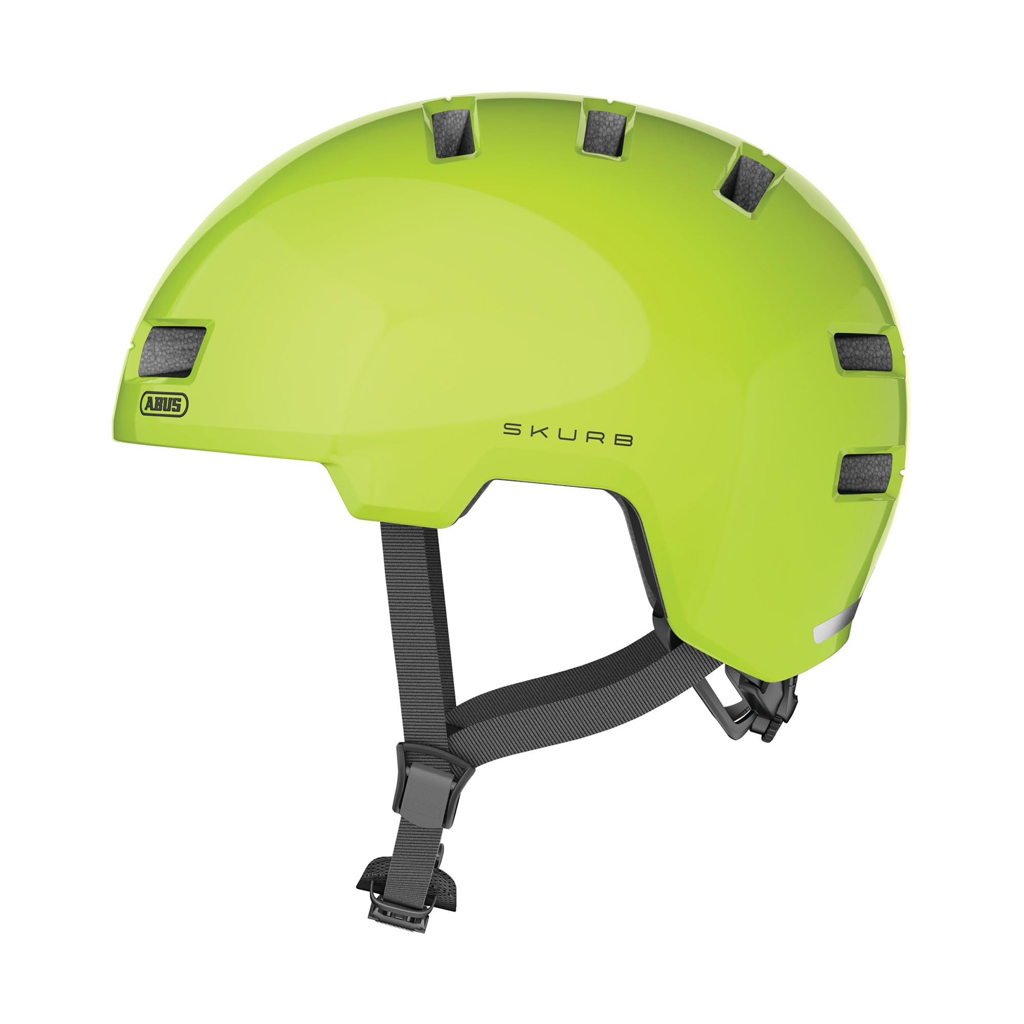 ABUS Skurb city helmet - Robust bike helmet for everyday use, skating, BMX riding or longboarding