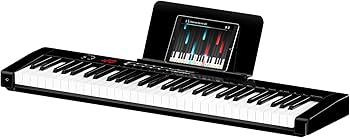電子ピアノ 61鍵タッチレスポンス鍵盤スタンド付き MIDI対応 電子キーボード Amazon | TERENCE 電子ピアノ 61鍵タッチレスポンス鍵盤 2025年改良
