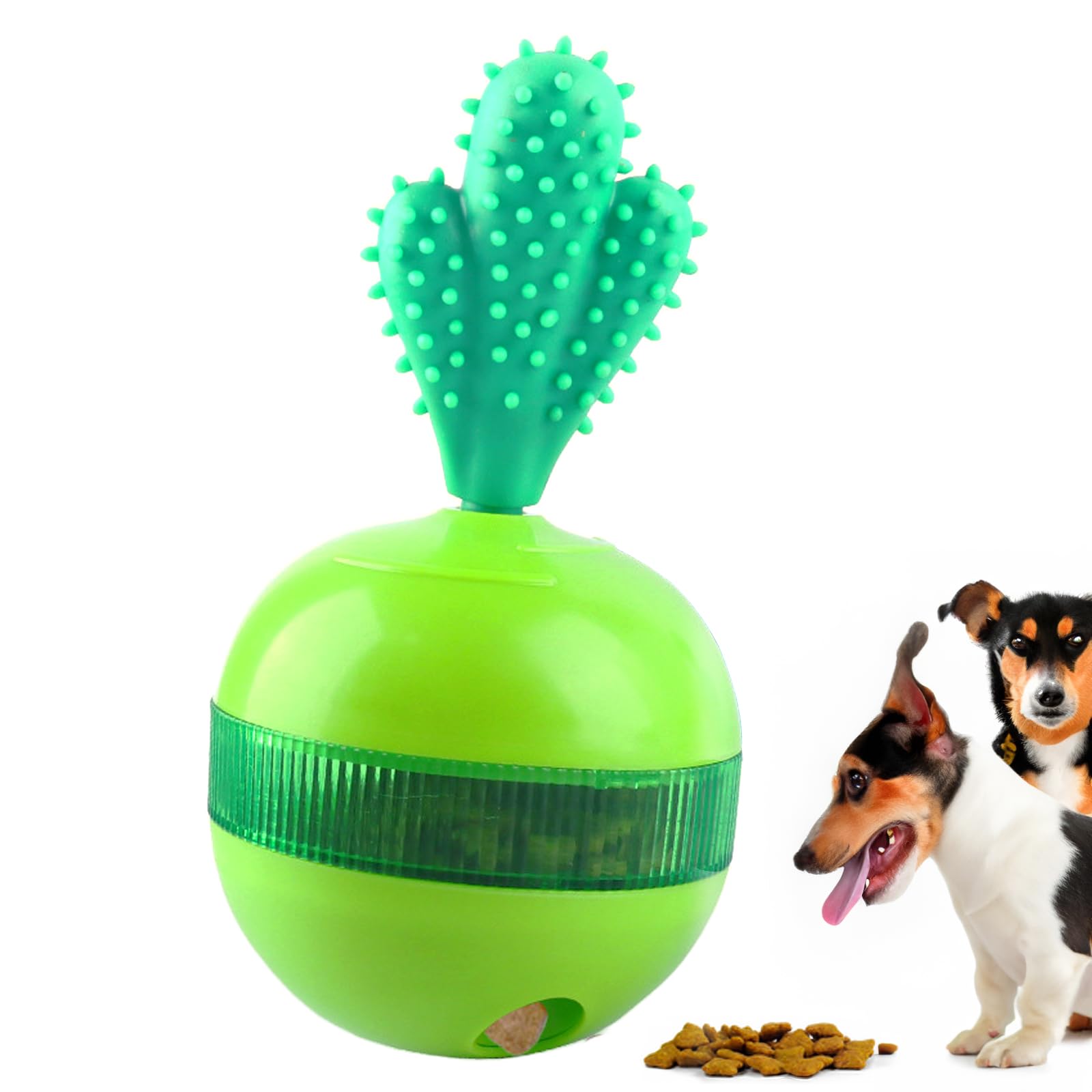 Interactive Treat-Dispensing Puzzle Dog Toy, Interactive Chase Toys, Adjustable Slow Feeder, Improves Pets Digestion, Dog Chew Toys