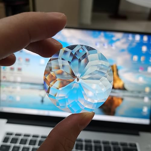 Miniatura 4 de Colgante de prisma de cristal transparente 1.77 pulgadas