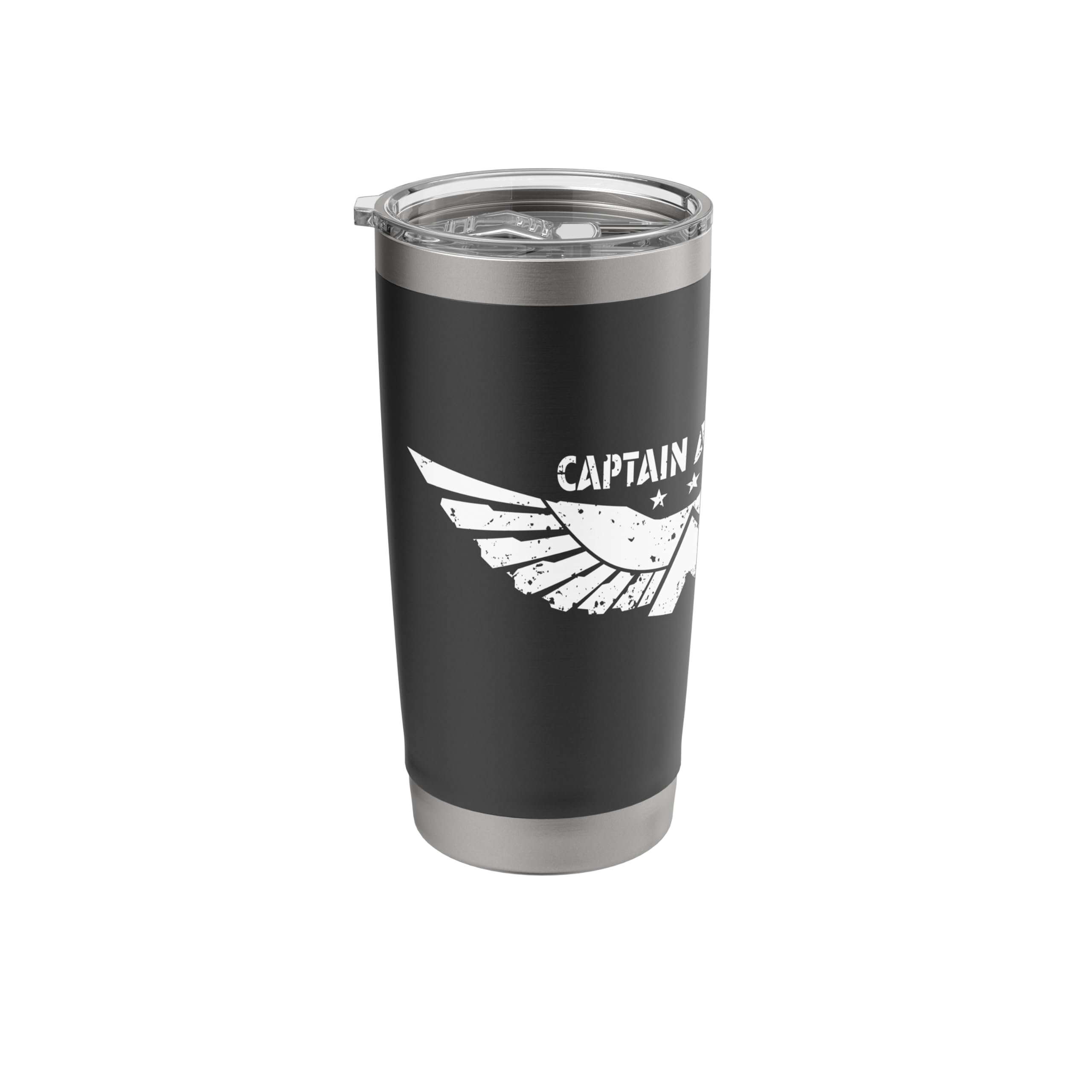Marvel Studios Captain America 4: Brave New World Wings Logo Stainless Steel Insulated Tumbler