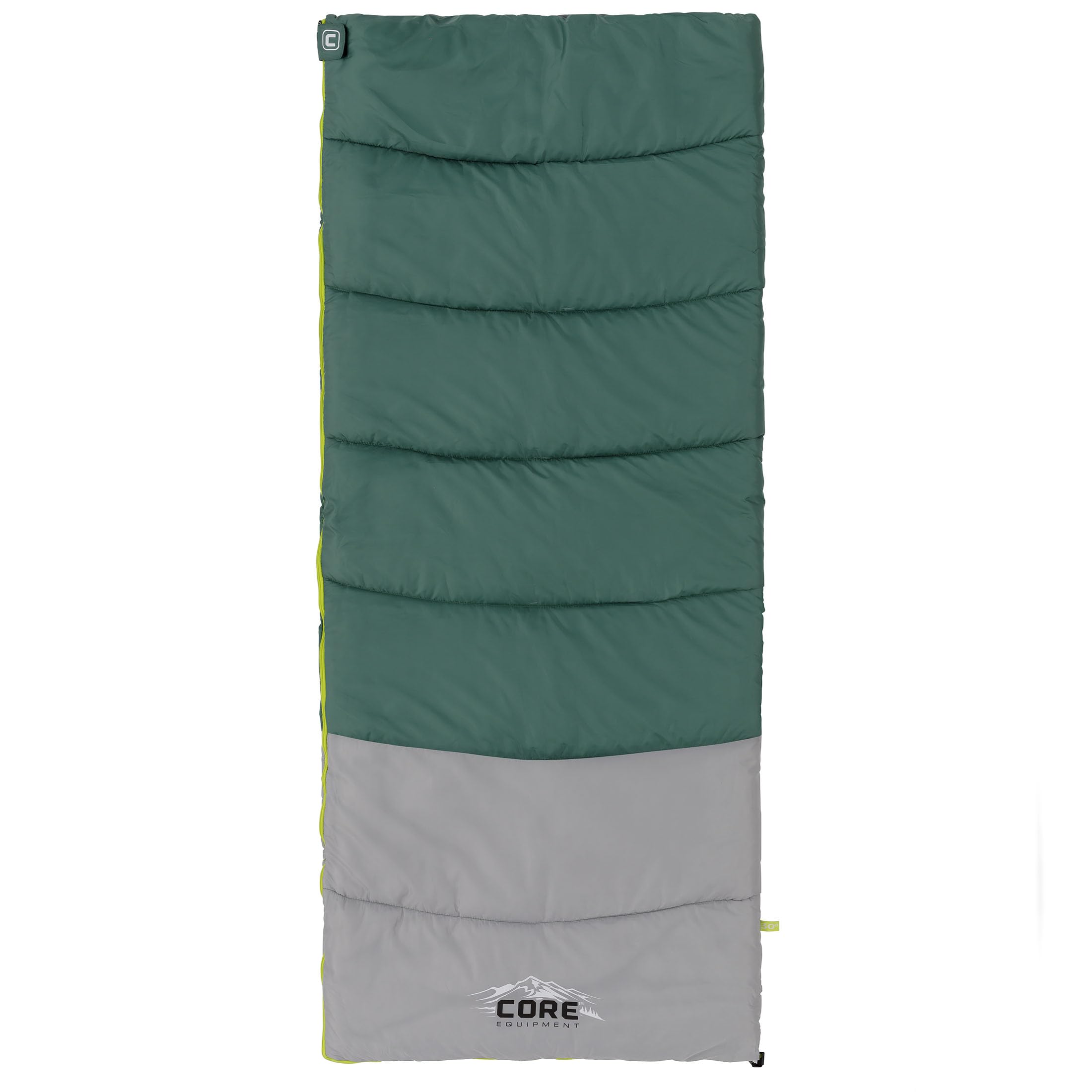 CORE Sleeping Bags for Adults | Lightweight & Compact | Perfect for Indoor or Outdoor Use, Camping, Backpacking, Hiking, & Sleepovers | Ideal for Warm