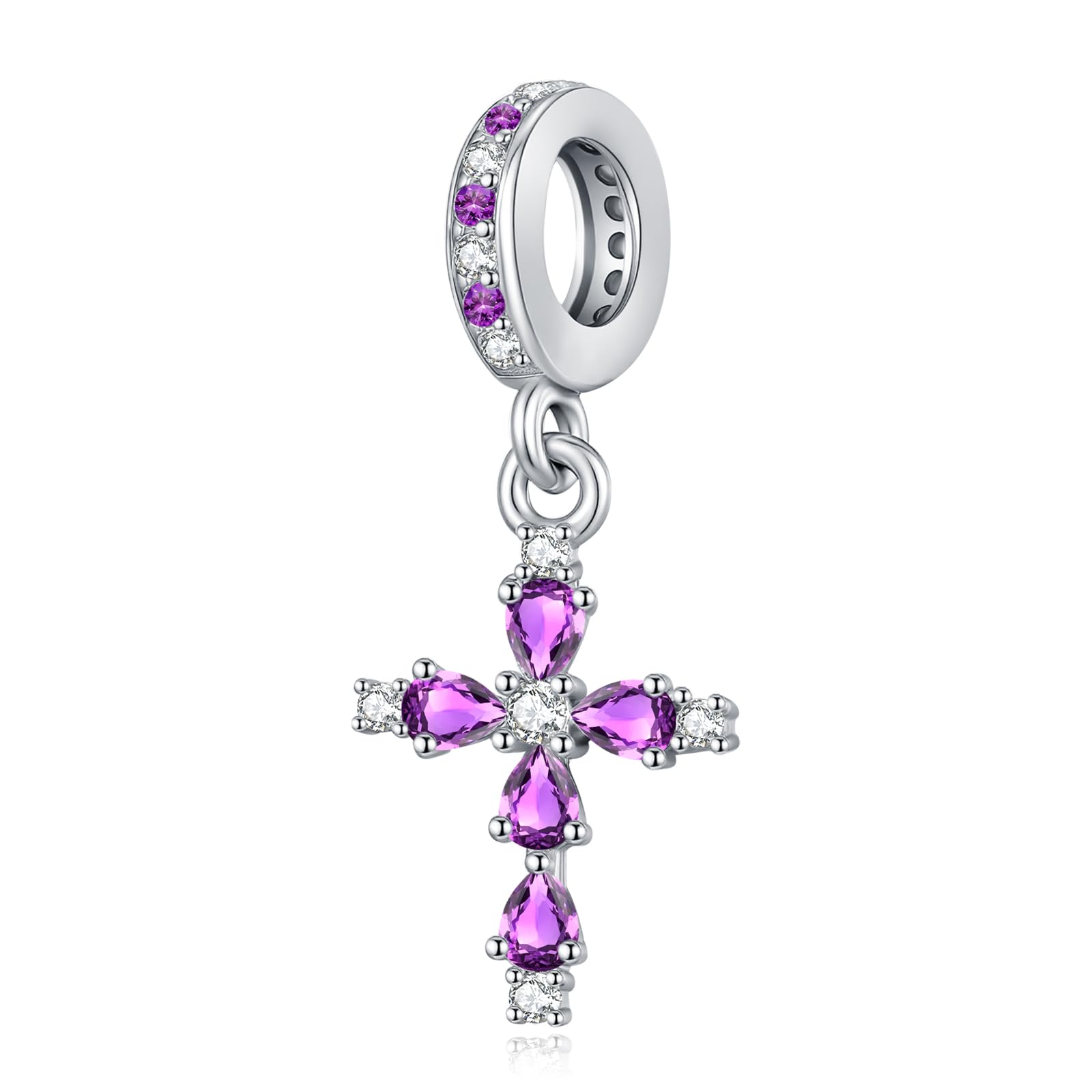 Cuentas charm compatibles con Pandora en plata de ley Eusense 8