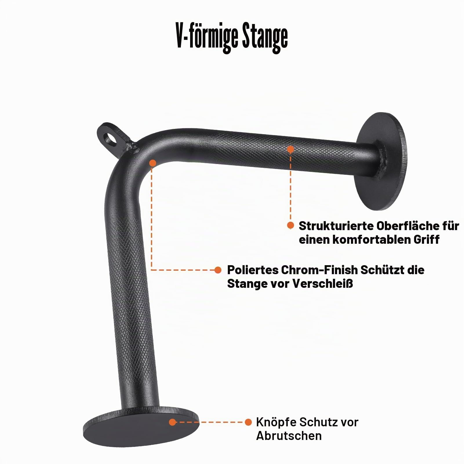 Workout Cable Machine Attachment for Home Gym, SERTT LAT Pulldown Attachments, Cable Accessories for Weight Training, Straight Bar, Tricep Rope, Double D Row Handle, V-Shaped Bar