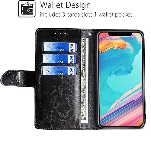 Miniatura 2 de YOUKABEI MojieRy Phone Cover Wallet Folio Case for XIAOMI REDMI K40 PRO, Premium PU Leather Slim Fit Cover for REDMI K40 PRO, 3 Card Slots, Align