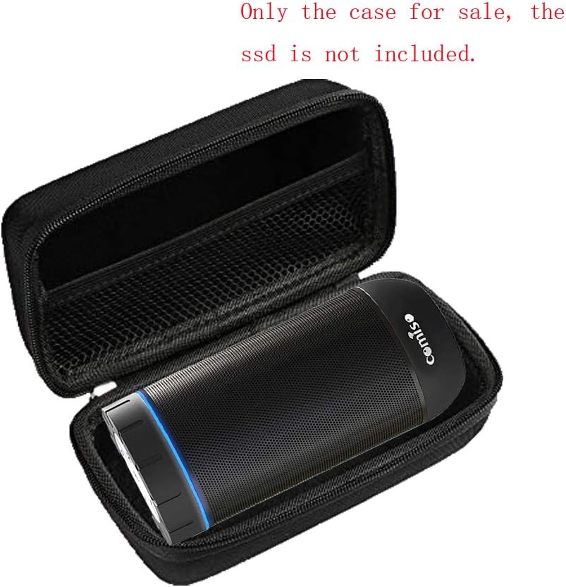 Kaladior Hard Case for COMISO Waterproof Bluetooth Speakers Outdoor Wireless Portable Speaker (Only Case) Inner Size : 6.4x3.1x3.1 inch
