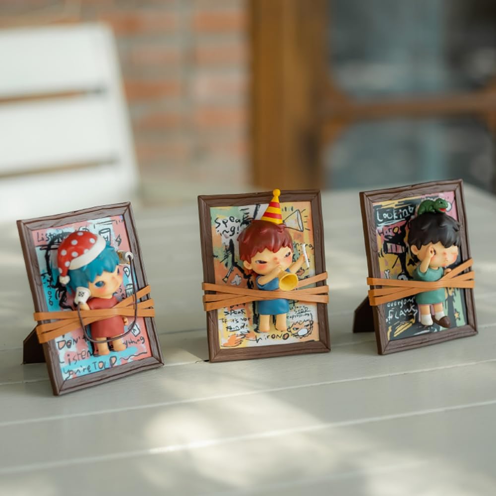 Amazon.co.jp: POPMART HIRONO Listening Saying Seeing フィギュア