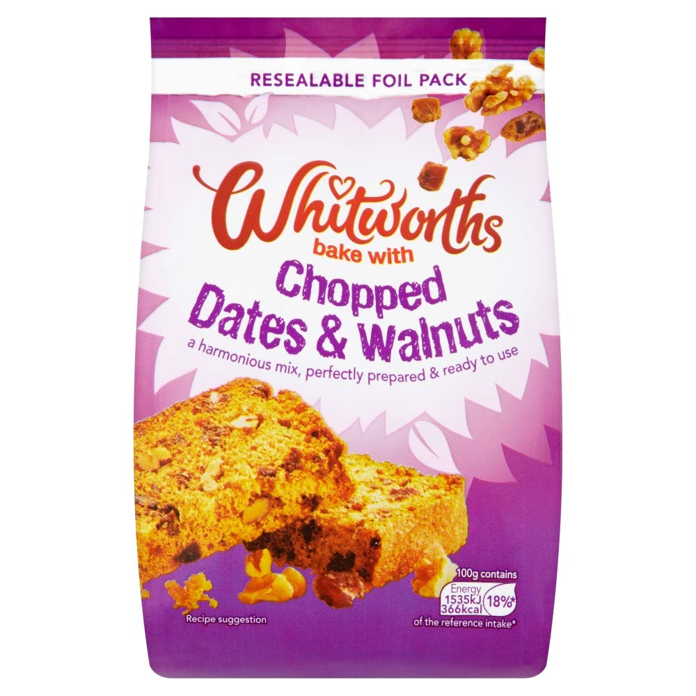Whitworths Dates & Walnuts 250g Grocery & Gourmet Food