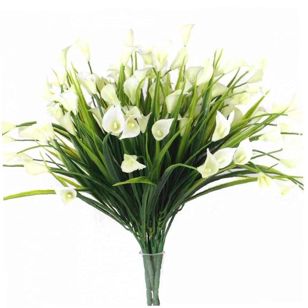 Amazon｜造花 オランダカイウ リアル アーティシャルフラワー 撮影