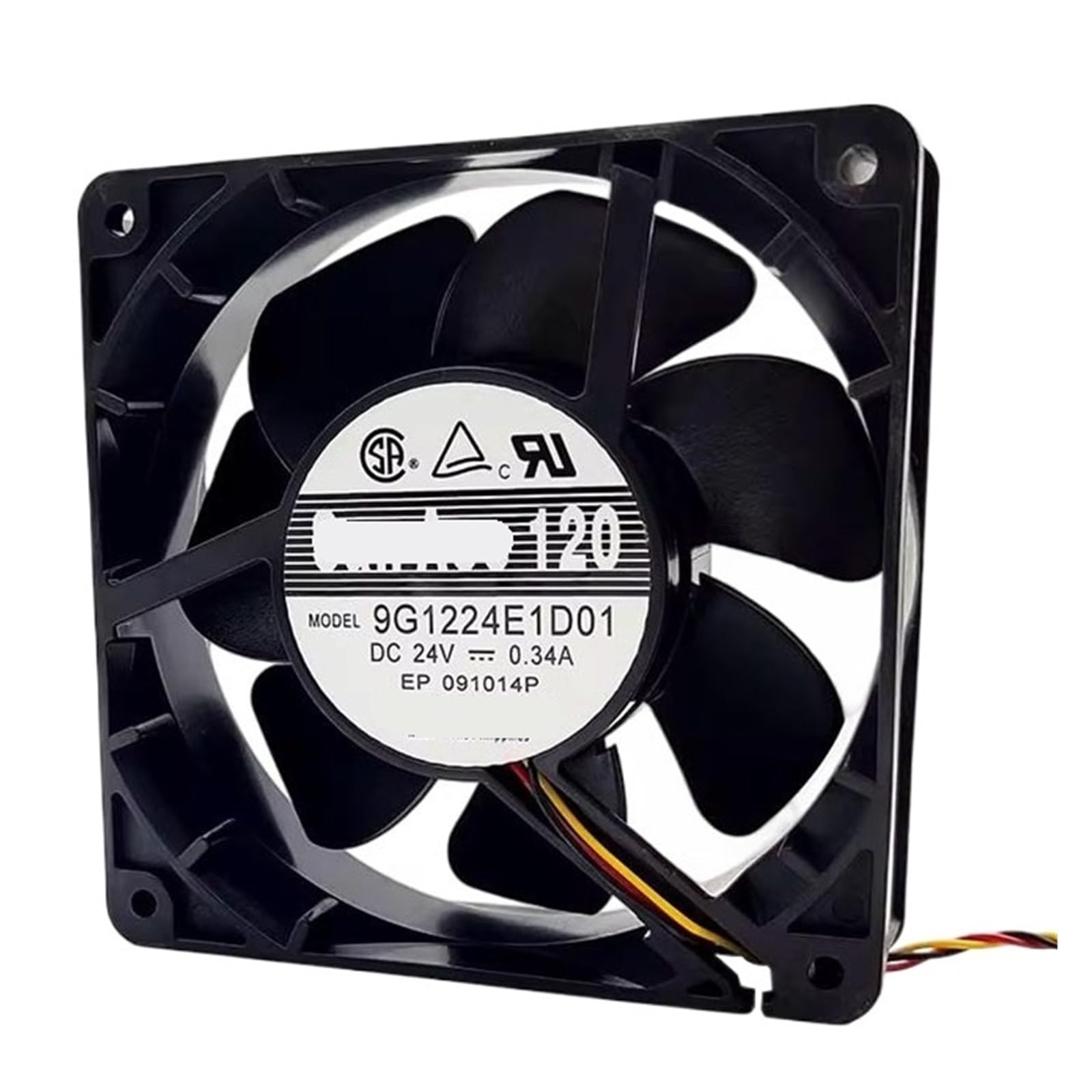 LZIKKGKI 9G1224E1D01 24V 0.34A 12038 120 * 120 * 38mm 12cm COOLING FAN