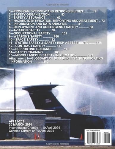 Air Force Mishap Prevention Program: AFI 91-202, Certified Current on 10 April 2024
