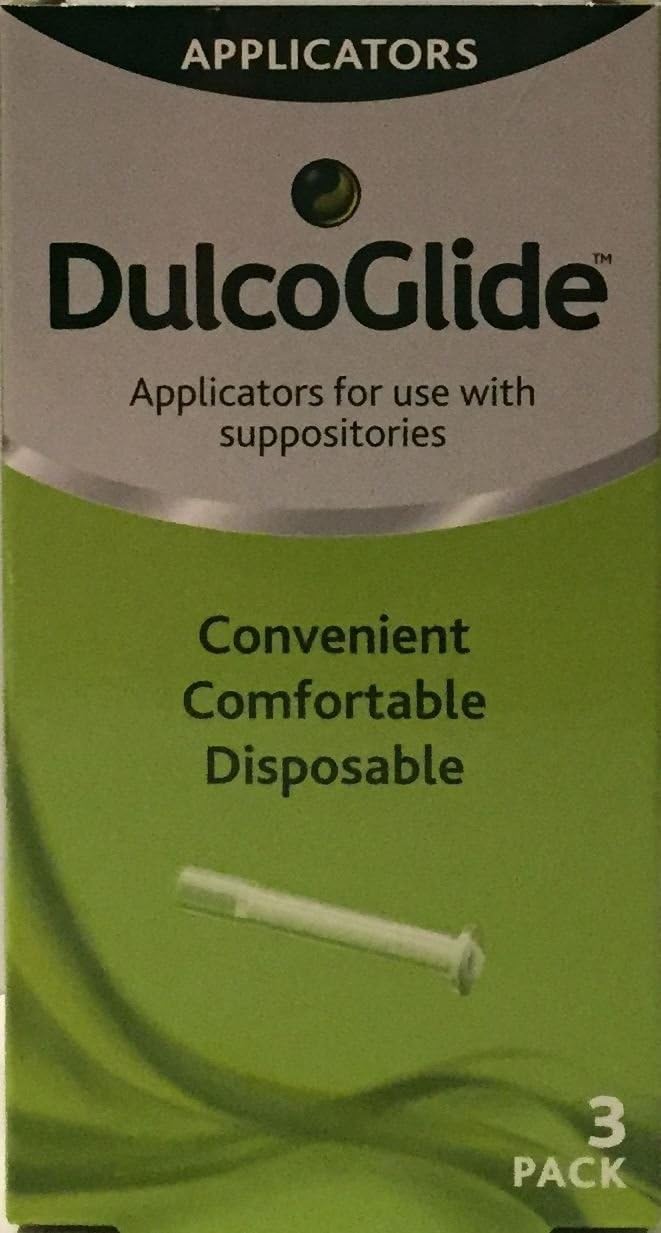 Dulcoglide Suppositories Applicators 3 Applicators