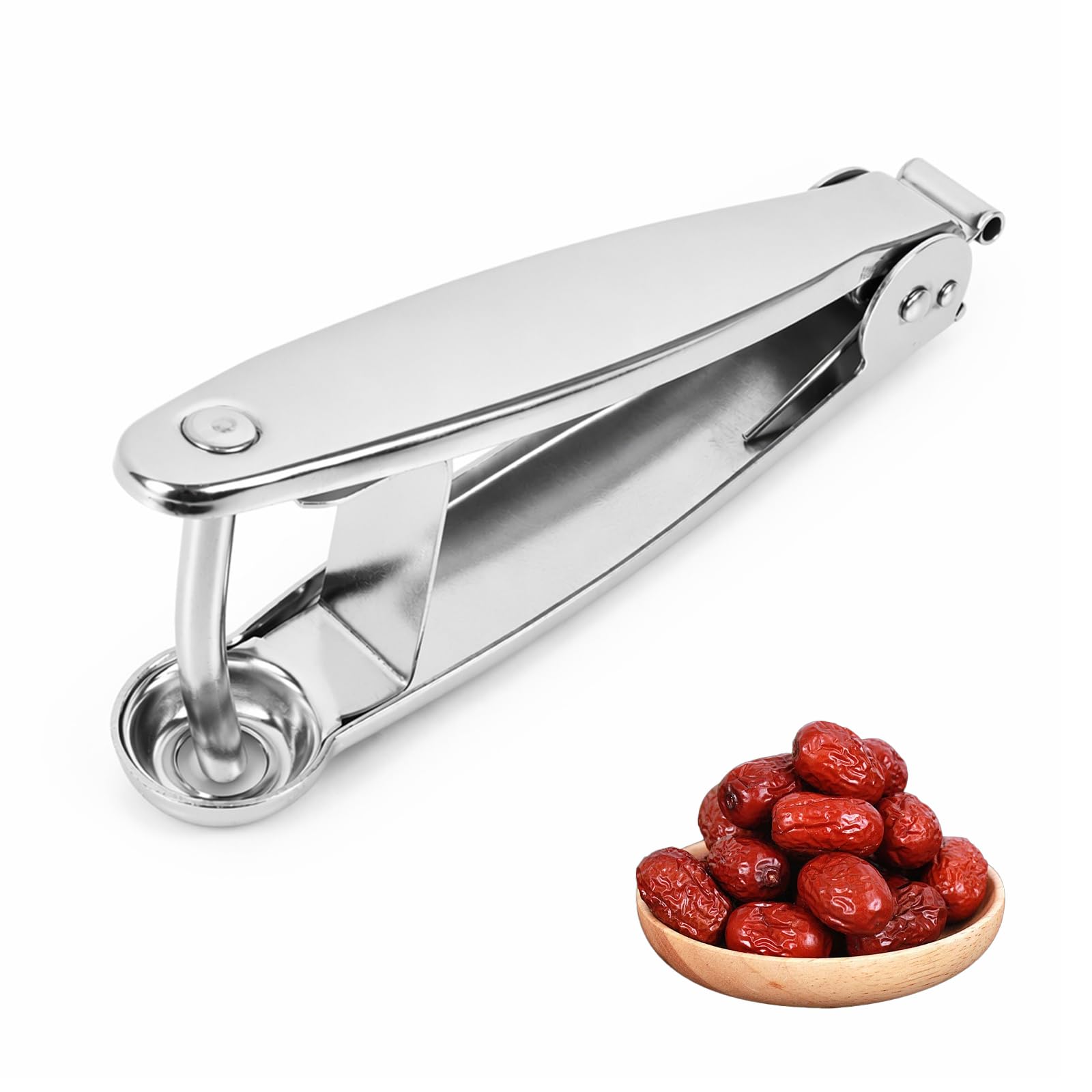 Elovara Cherry Pitter Tool, 304 Stainless Steel Cherry Stoner Remover UK