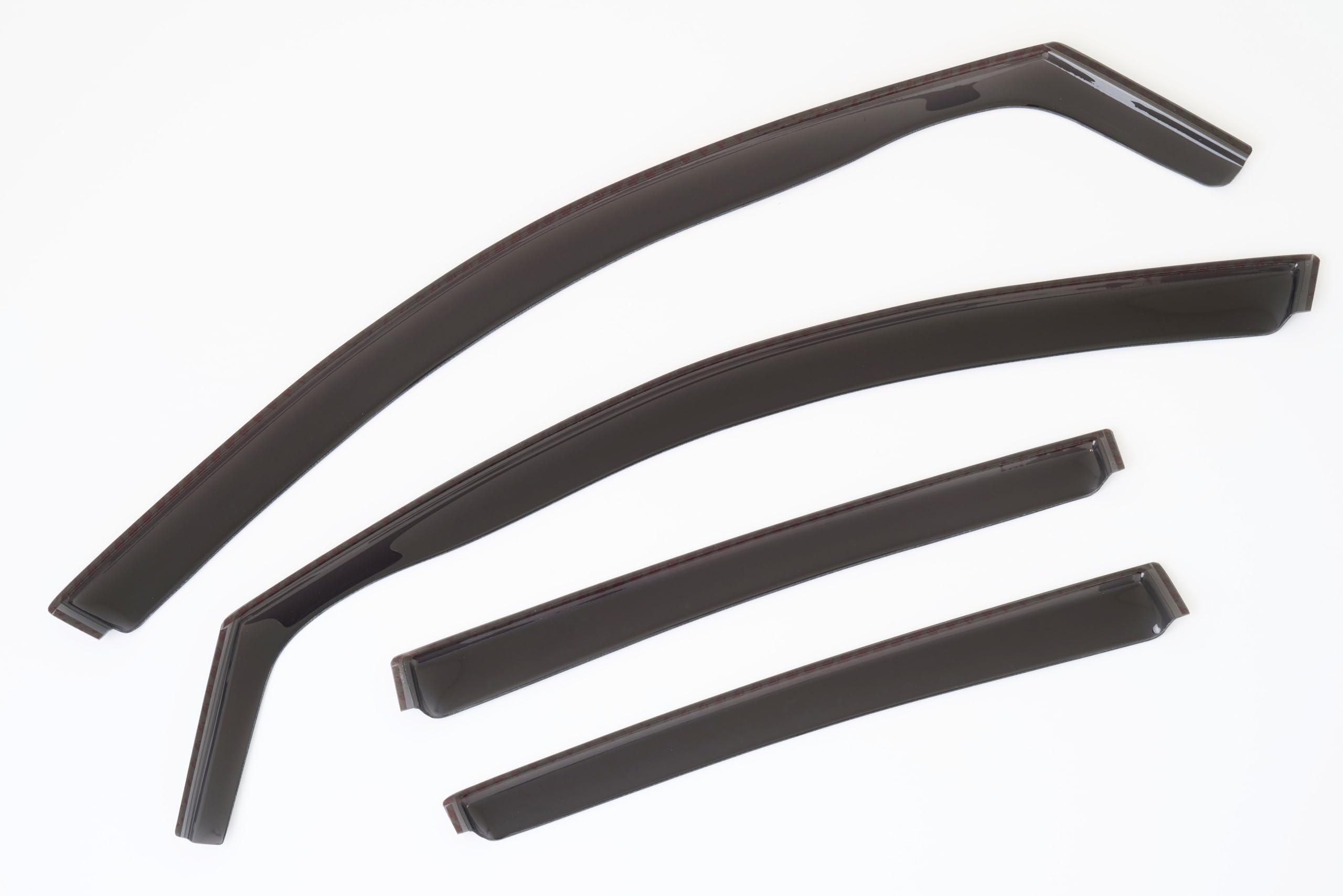 Juego de 4 deflectores de viento compatibles con Opel Astra J/Opel Astra J 5 puertas Hatchback 2010 2011 2012 2013 2014 2015