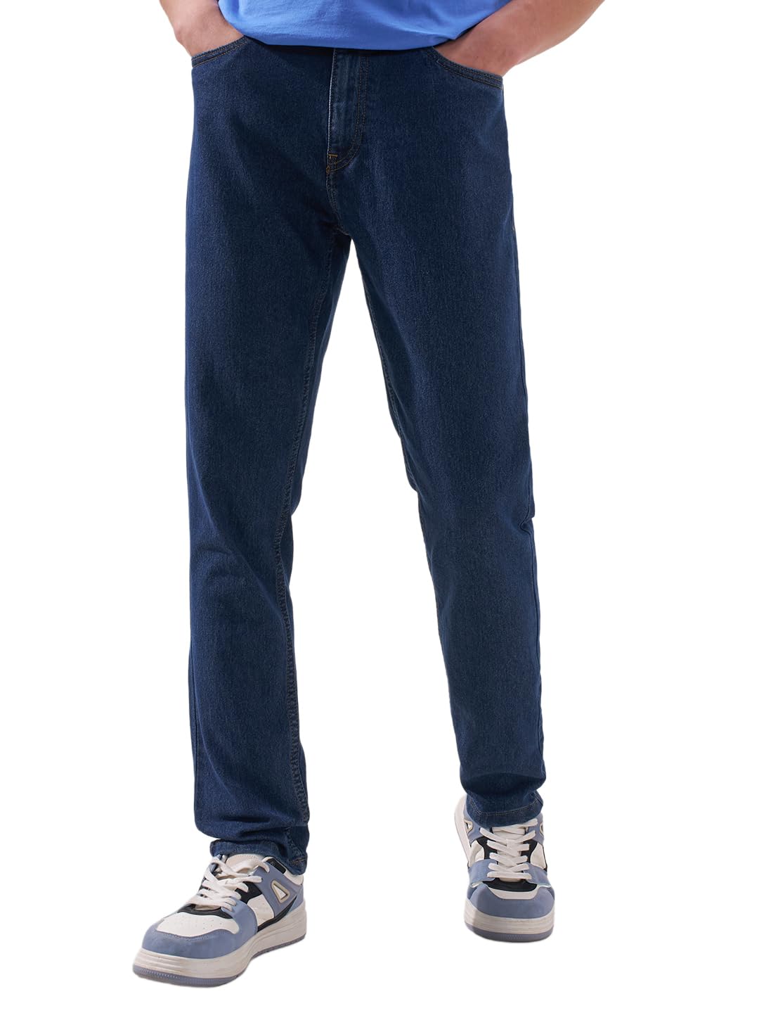 highlander Mens Tapered Fit Denim Jeans for Man|Regular Length|Mid-Rise|Stretchable Fabric | Jeans for Man | Men Jeans-picture-31