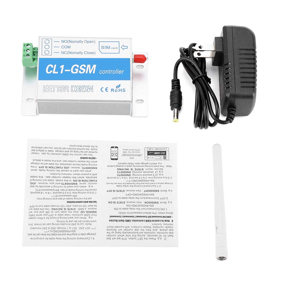 Yosoo 110240V Remote Controller GSM SMS Smart Home Security System Switch CL1-GSM US Plug — view 7