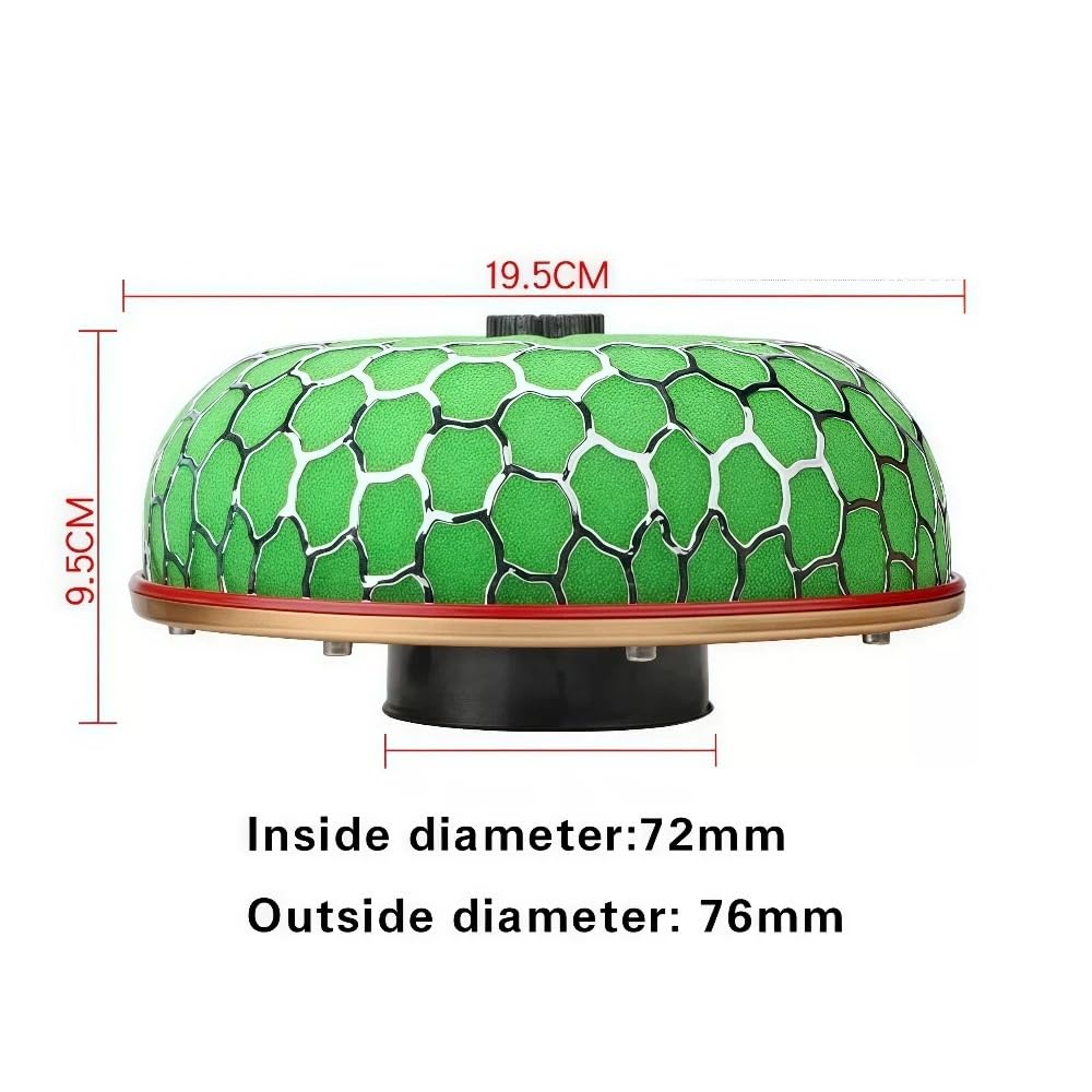 Filtro de aire automotriz de alto flujo, sistema de admisión en frío con cabezal de seta, piezas de admisión universales de 60/76/80/100mm Kit de admisión de aire frío para coche