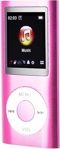 Miniatura 3 de VINGVO Reproductor de MP3, mini reproductor de MP3 portátil, reproductor de música MP3, reproductor de música TFT de 1.8 pulgadas, sonido de alta