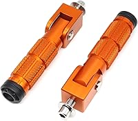 Vista 12 de M8 Estriberas Plegables para Motocicleta Estriberas Delanteras Coche Eléctrico Antideslizantes Reposapiés Traseros Bicicleta 90 Grados Fijo Plegable