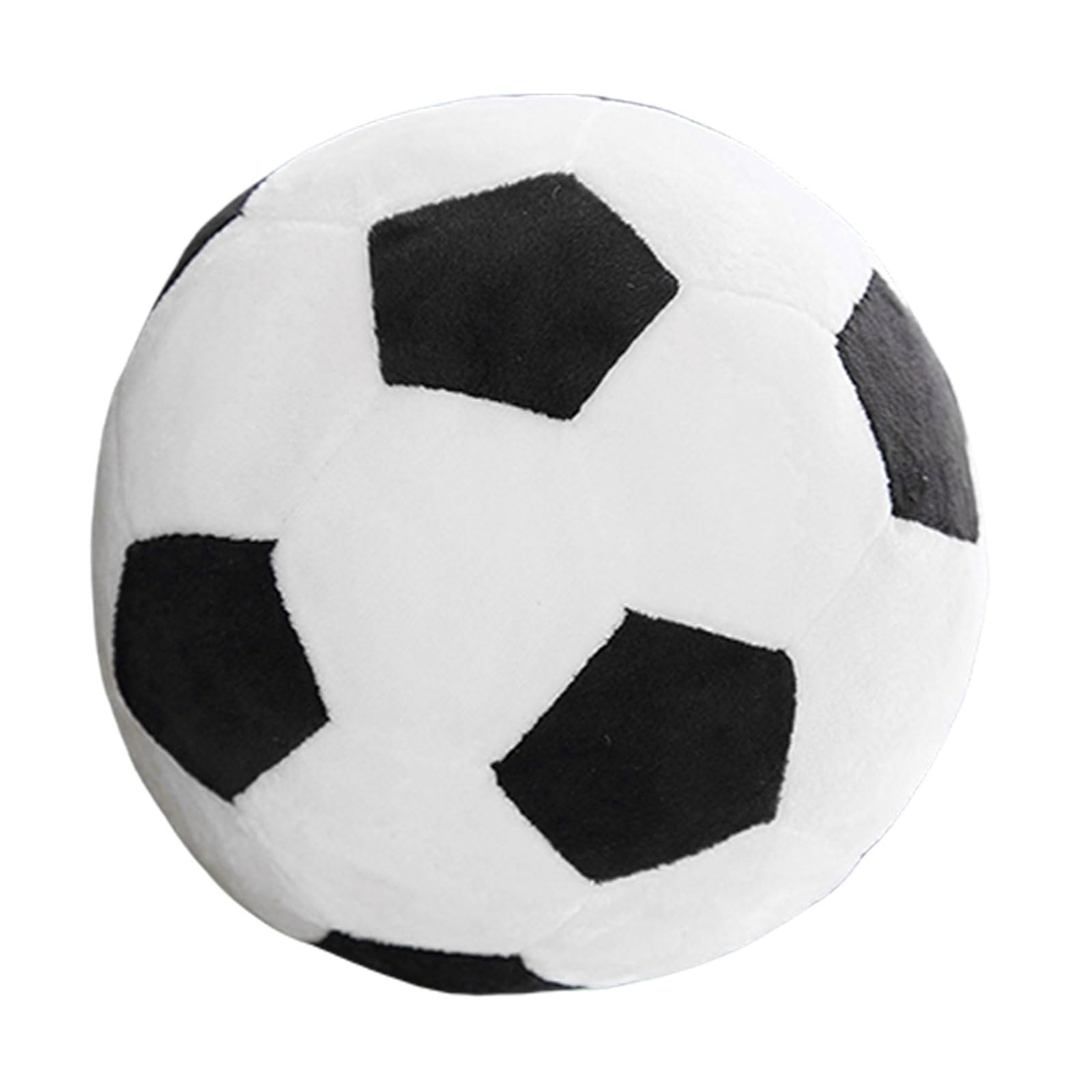 carotoe Shape Stuffed Pillow Soccer Throw Pillow Washable for Bedroom and Sofa Decoration Car Football Decoration