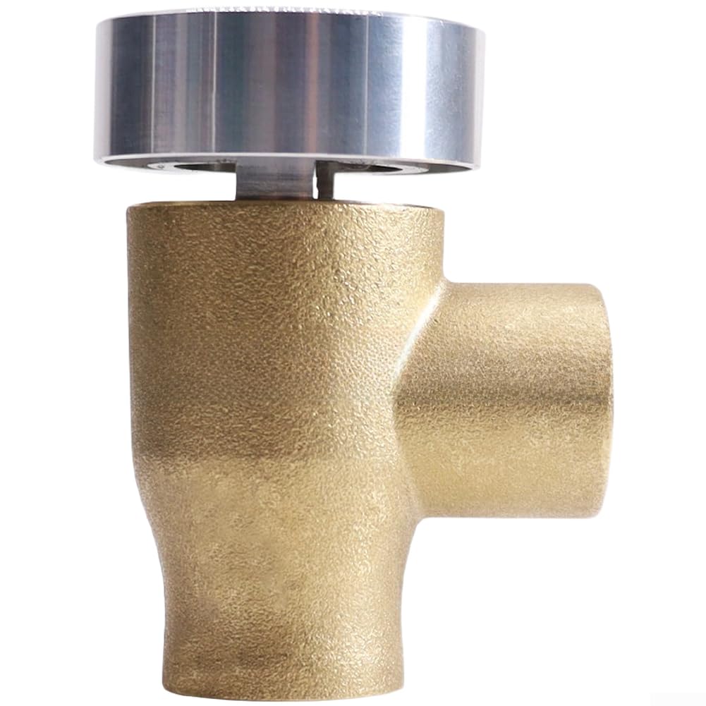 Valvola di ritegno in ottone anti sifone interruttore vuoto 1/2 pollice tappo di riflusso per camper campeggio rimorchio sistema idrico oro LF288A